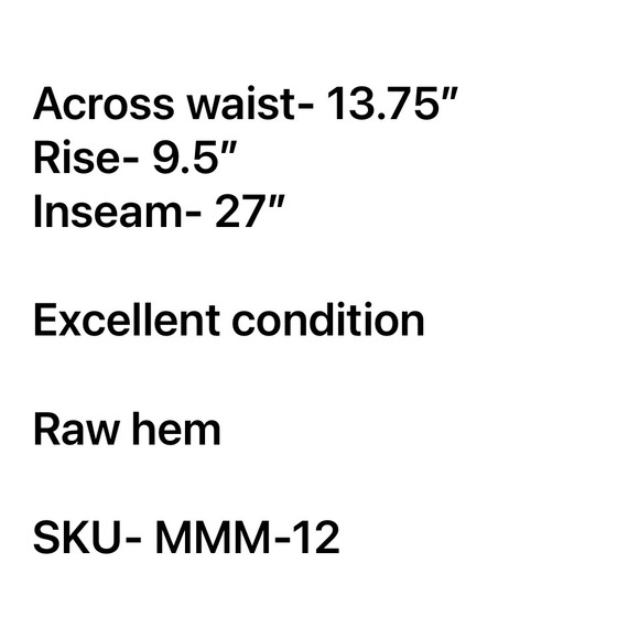 Boyish Tommy High Rise Straight Jeans in The Crowd Khaki Tan Button Fly Size 25 - Picture 12 of 12